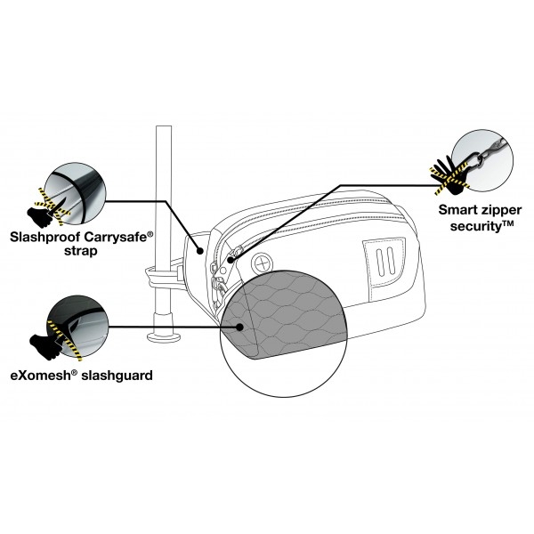 Pacsafe hotsell venturesafe 100