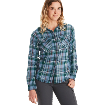 Marmot - Womens Bridget Midweight Flannel Long Sleeve