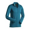 Earth Sea Sky - First Layer Power Grid Zip Polo Women's-baselayer (thermals)-Living Simply Auckland Ltd