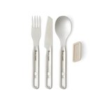 Sea to Summit - Detour Stainless Steel Cutlery Set 3 Piece-equipment-Living Simply Auckland Ltd