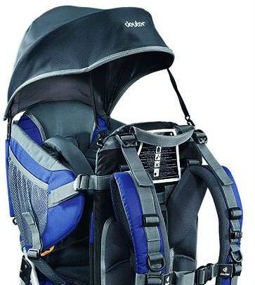 Deuter kid comfort 2 sun roof and rain outlet cover